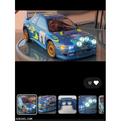 RC 1/10 1/8 WRC Rally Extra Night Lights Universal lamp pods only No Lights